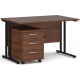 Maestro Straight Desk with Under Desk Pedestal